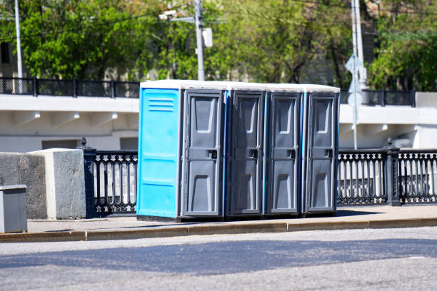 Porta potty delivery and setup in Skagway, AK